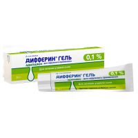 Дифферин гель 0,1% 30г д/наруж прим (Адапален)